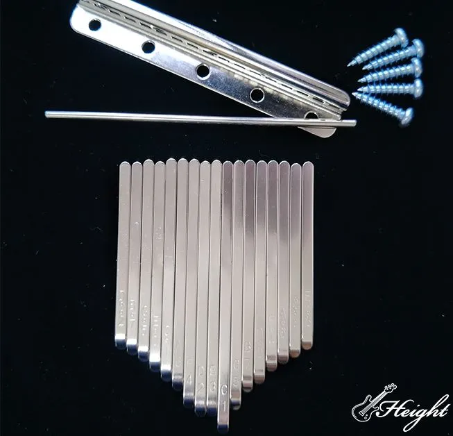 17 keys thumb piano keys