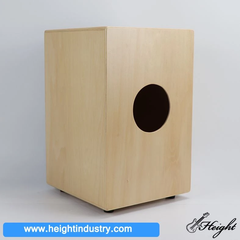 Height walnut wood cajon box Height walnut wood cajon box