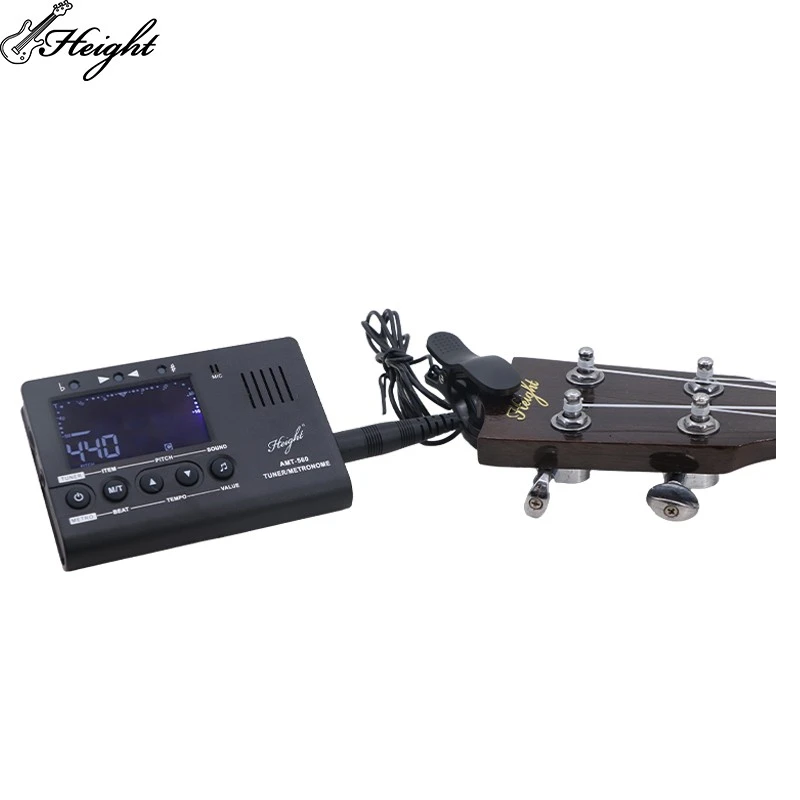 Height Chromatic Tuner Metronome Tone Generator Guitar Bass Ukulele Violin Factory Wholesale Customizable high quality
