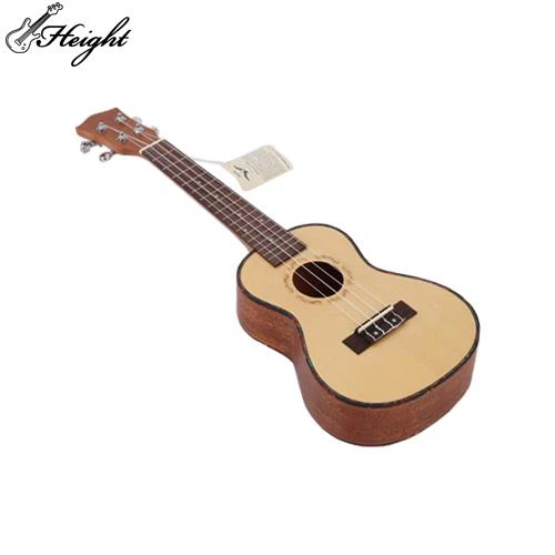 cieta egle top un sarkankoka Ukulele