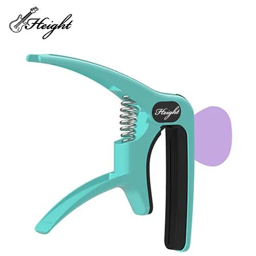 High End Guitar/ukulele Capo, Pick Holder, Nail Puller 3 in 1 Capo