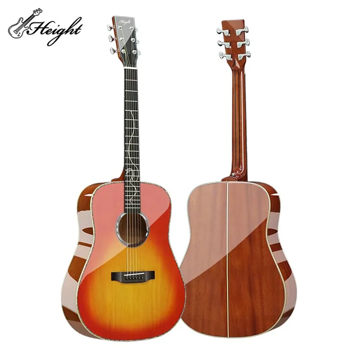 Ģitāras Fingerstyle daļēji dobai akustiskai ģitārai