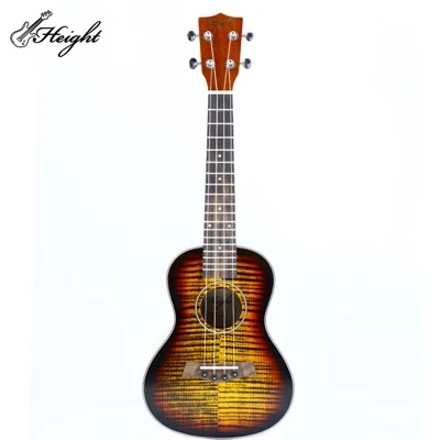 23'' Ukuleles egles dzeltenais tīģeris