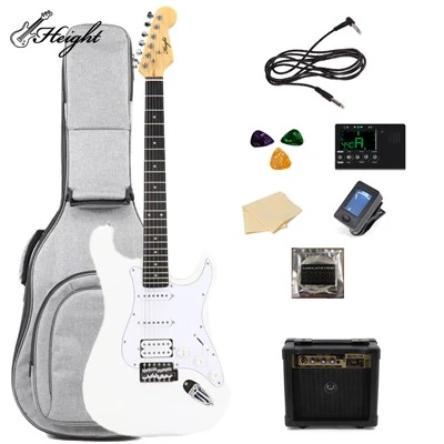 Elektriskā ģitāra Solid Bass Wood Guitar Singel Coil*2